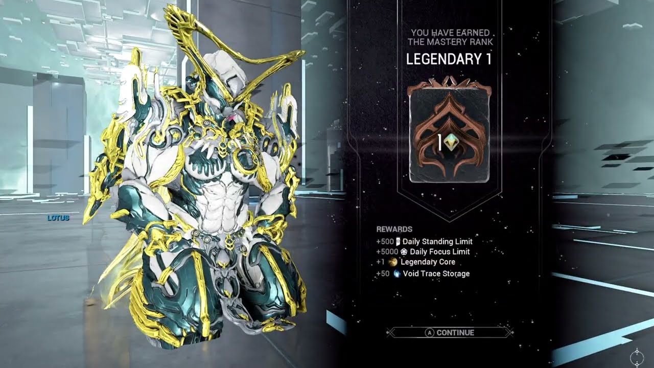 My LR 1 Test | Warframe