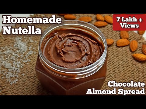 Homemade Nutella Without Hazelnuts Delicious Almond Chocolate Spread Recipe