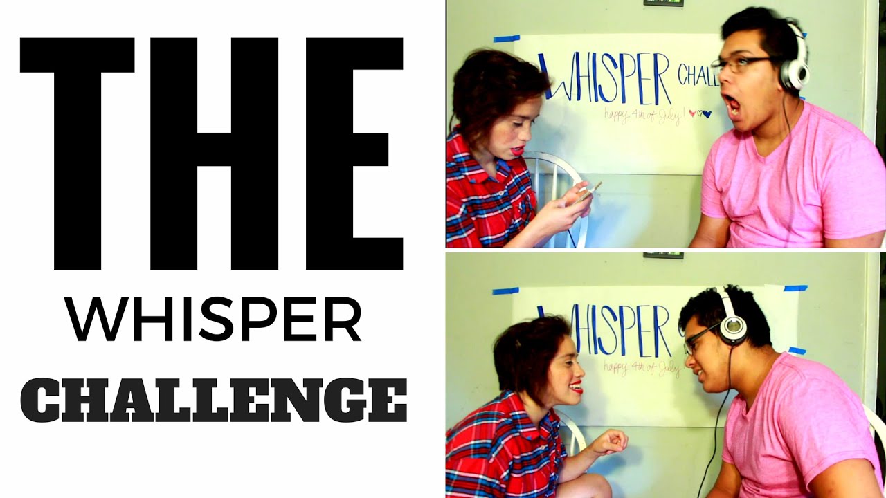 FUNNY WHISPER CHALLENGE 2016 | GollyGEEashley