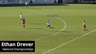 Ethan Drever - National Championships - Vic Country vs SA