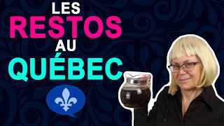 QUEBEC RESTAURANTS: USEFUL WORDS & TIPS | Québécois 101