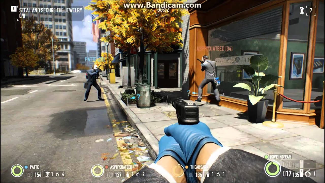 Payday 2 - Jewelry store OVERKILL in 2 minutes