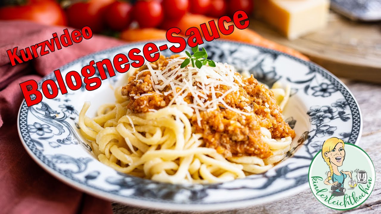 Kurzvideo: Bolognesesauce mit dem Thermomix - YouTube