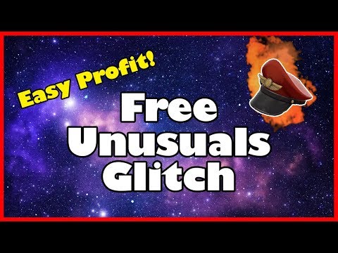 NEW TF2 UNUSUAL HAT GLITCH! 100% UNBOXING BUG!