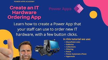 How to create an IT Hardware Ordering App with Power Apps