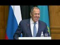 Выступление С.Лаврова перед профессорско-преподавательским составом и студентами вузов Астаны