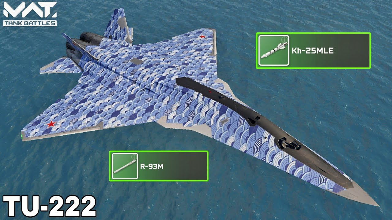 TU-222 Bomber - Full Mk3 Max Brutal Gameplay 🔥 MWT :  TANK BATTLES