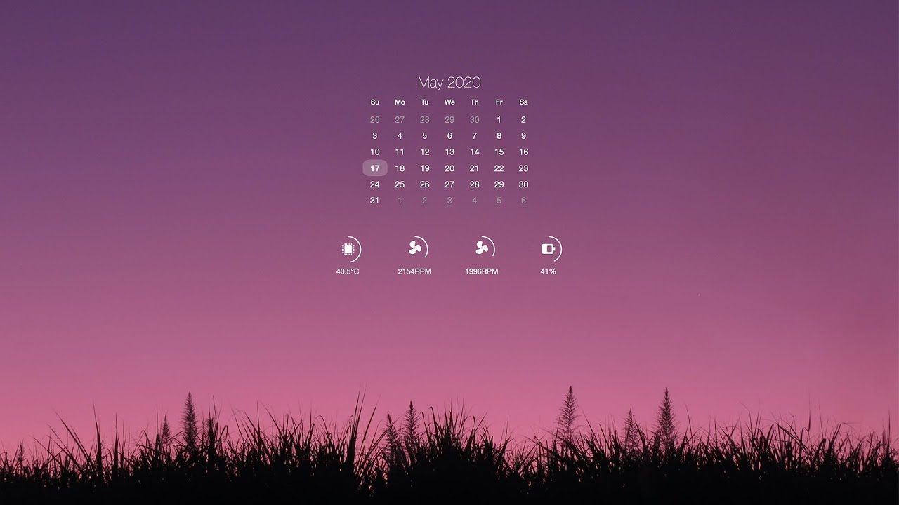 How to Customize Your Mac Desktop with Übersicht - YouTube