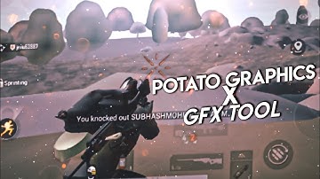 POTATO GRAPHICS X GFX TOOL 🔥 PUBGM || SAMSUNG A3,A5,A6,A7,J2,J5,J7,S5,S6,S7,59,A10,A20,A30,A50,A70