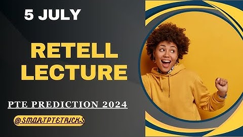 PTE RETELL LECTURE June 2024 ||  Retell lecture Templates June 2024