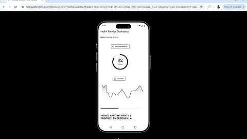 Demo: Mobile Healthcare App UX Flow (Wireframe Walkthrough)
