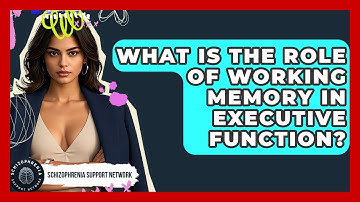 What Is The Role Of Working Memory In Executive Function? - Schizophrenia Support Network