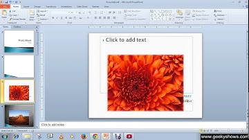 Microsoft PowerPoint 2010 Add Slide, Layout & Preview Slides, Print Photo Album