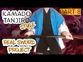 Demon Slayer Kamado Tanjiro Style Real Sword Project!: Part 8 Mountings (koshirae) Completed!!