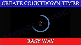 [Easiest Method] How to Create an Animated Countdown Timer in PowerPoint |  Powerpoint Tutorial