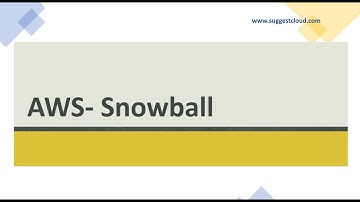 AWS Introduction to the AWS Snowball | Large-Scale Data Transfers‎ on AWS | SuggestCloud
