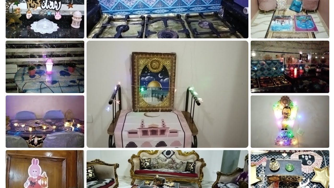 واخيرا فرشت زينه رمضان 🌙🤲🏻 لاستقبال اجمل شهر في السنه