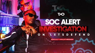 LetsDefend SOC Walkthrough | SOC111  — Traffic to Malware Domain