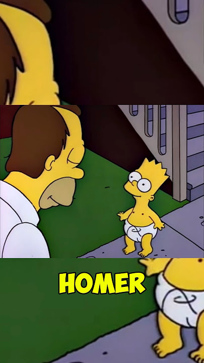 Bart Calls Homer | Homer Instead Of Dad