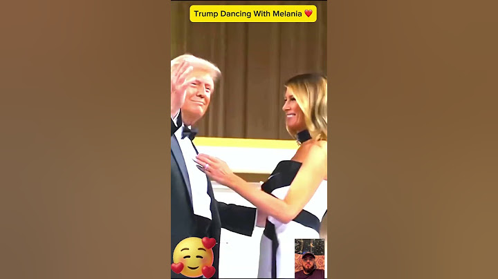 Donald Trump & Melania Dancing 🕺🤩 #donaldtrump #trumpnews #trump #trump2024 #usa #maga #whitehouse