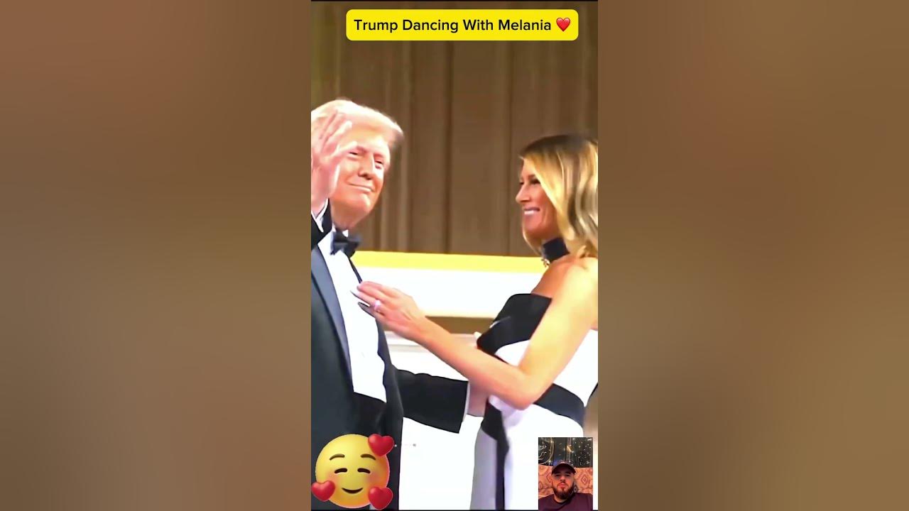 Donald Trump & Melania Dancing 🕺🤩 #donaldtrump #trumpnews #trump #trump2024 #usa #maga #whitehouse