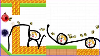 The Bees Are Coming Fast! 🐱🐝 Can You Save the Cat? | Tricky Rescue Puzzle | Save the Pets Gameplay screenshot 4