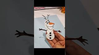 โอลาฟ/Olaf FROZEN / SNOWMAN diy/ Christmas christmasdecorations frozen  paperdolls craft diy