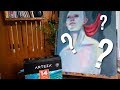 How BIG Can I Paint? with Arteza Acrylic Paints!