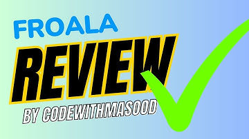 Froala Guest Series: CodeWithMasood
