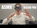 Asmr unboxing apple vision pro