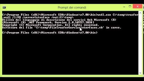 Create VB.NET web service interface by MS VS 2012