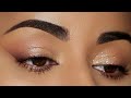 5 Minute Soft Sparkly Foxy Eye Makeup For Valentine's Day