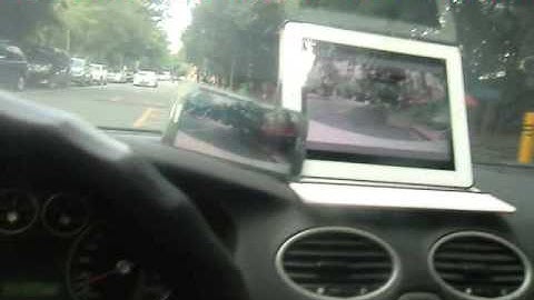 Demo on EsiCam  WiFi Trailer / RV wireless backup camera/ rear view Camera using with iPhone/iPad