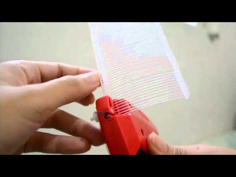 Tagging gun video tutorial