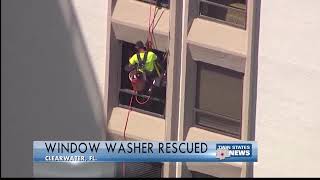 Window Washer Rescued