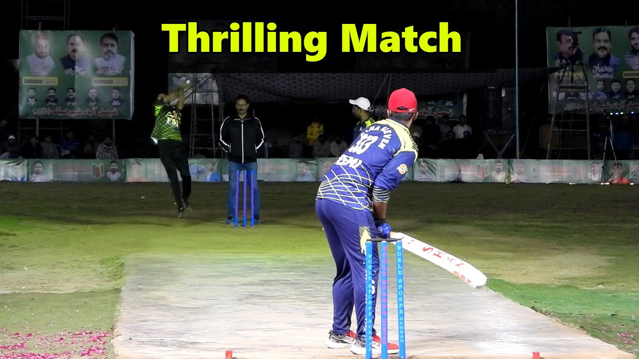 Thriller Match 58 Runs Required in 24 Balls | Tamour Mirza Vs Young ...