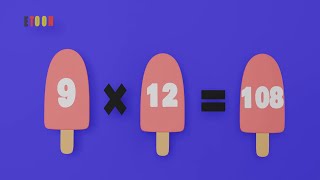 Multiplication Table song 9