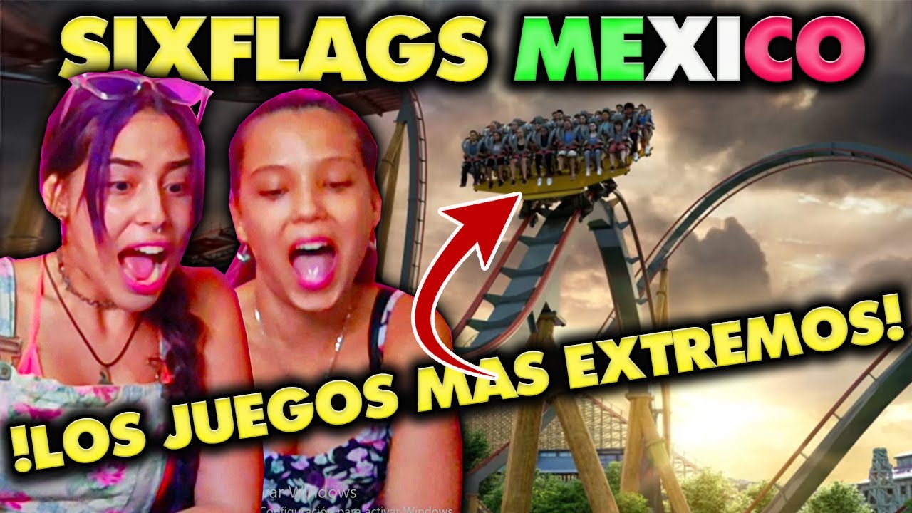 CUBANAS REACCIONAN a SIX FLAGS el PARQUE MAS GRANDE DE LATAM - **UNA LOCURA TOTAL**