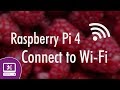 How to connect Raspberry Pi to wifi network without monitor