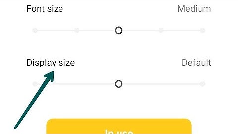 Display Size changed oppo A96, how to change display size in oppo a96 phone