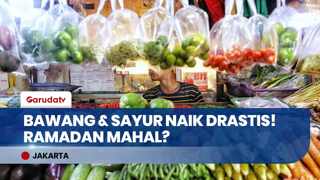 MERESAHKAN! Harga Bawang & Sayuran Naik Drastis 50%, Stok Pangan Aman Tapi Harga 'Pedas'