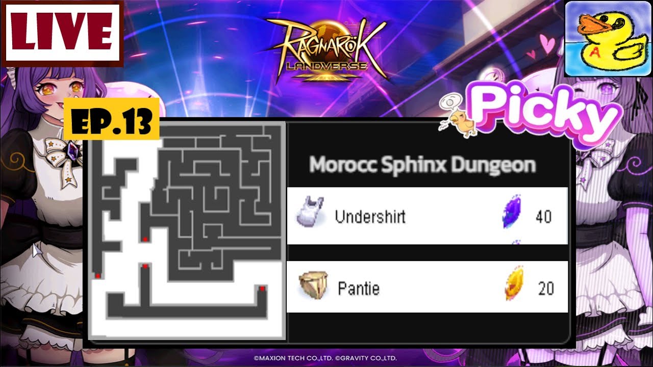 Sphinx Ragnarok Ragnarok Online Landverse Thailand : EP.13 หาเสื้อกล้าม เกงใน ที่ ...