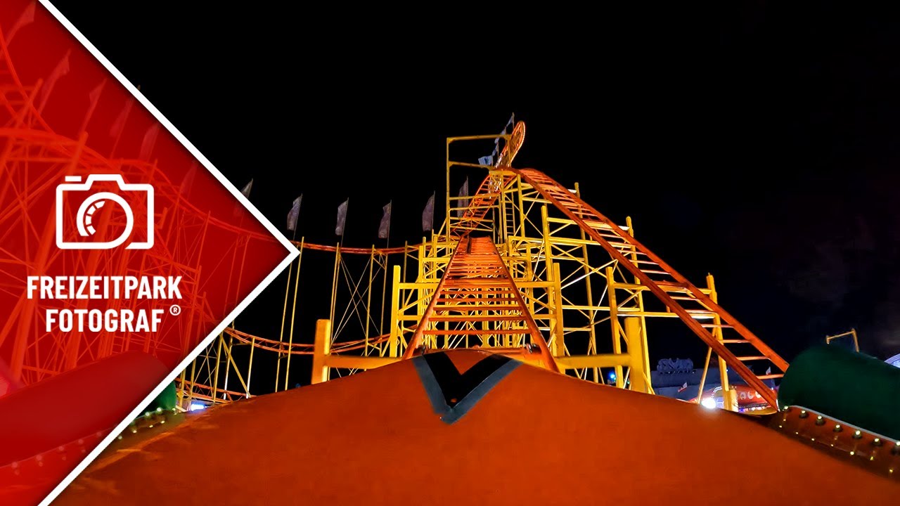 Rock & Roller Coaster - Vorlop ★ Onride Video ★ Berliner Winterpark 2022