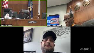 Hon. J. Cedric Simpson's Criminal Docket on 09/23/2026