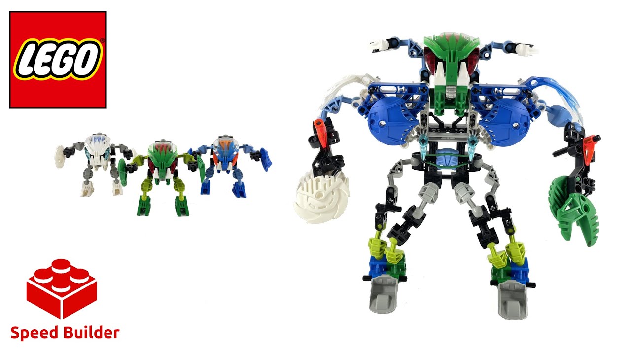 LEGO BIONICLE Bohrok Kaita Ja | Kohrak + Lehvak + Gahlok | speed