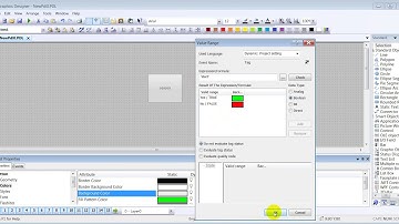 toggle and momentary buttons in scada