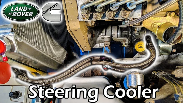 Steering Cooler × 4BT Cummins Discovery #30 [Land Rover Build]