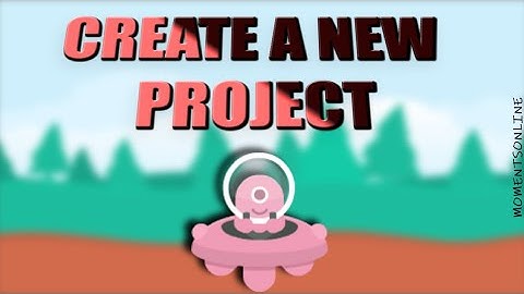 HOW TO CREATE A NEW PROJECT IN GDEVELOP 5