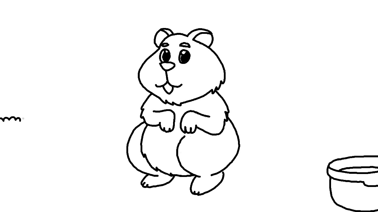 Cara Menggambar Hamster Lucu Dengan Mudah Cara Menggambar Hamster Lucu Dengan Mudah
