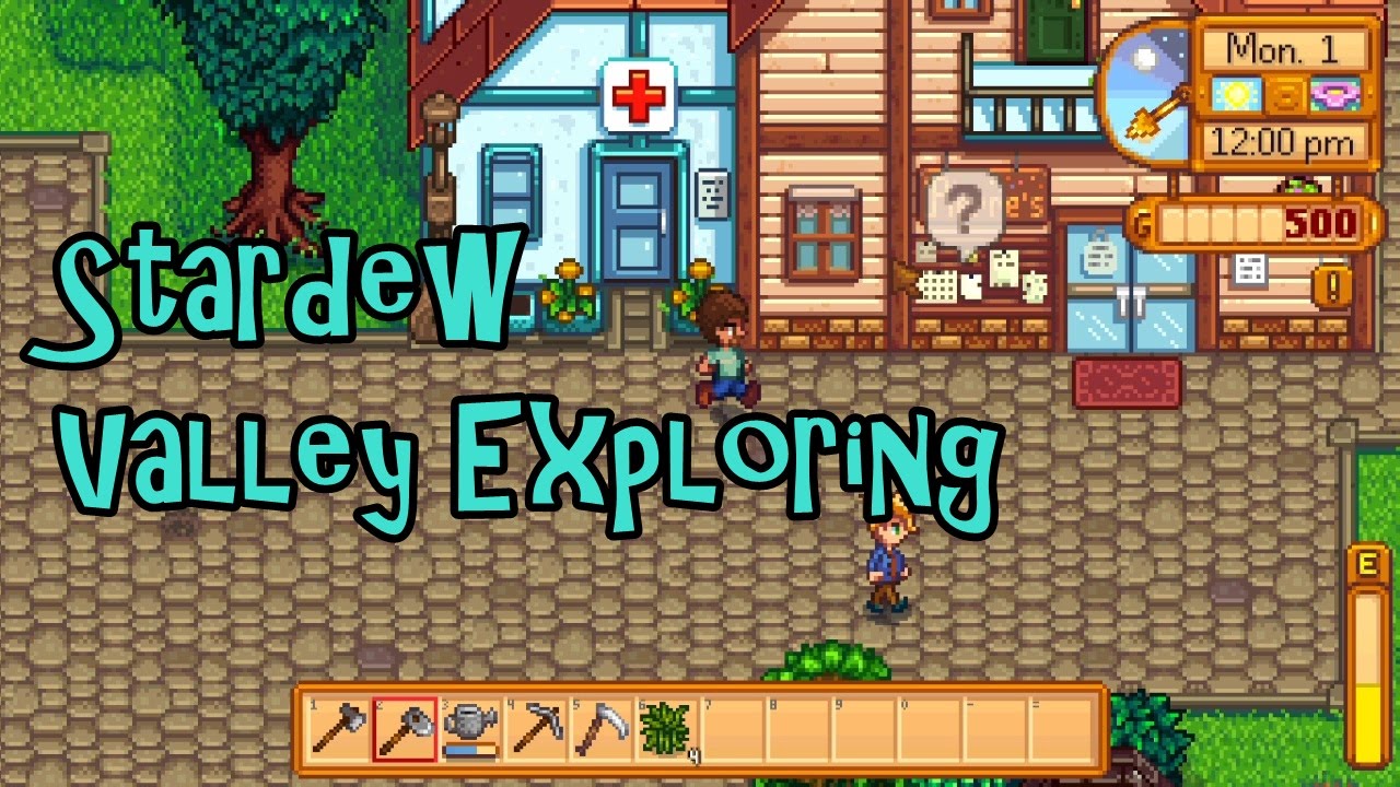 Lets Play - Stardew Valley #1 - First Farm! (ASMR Binaural Whispering)